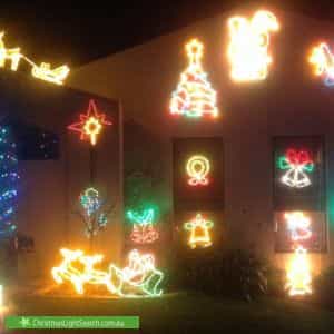 Christmas Light display at 26 Barber Crescent, Flynn
