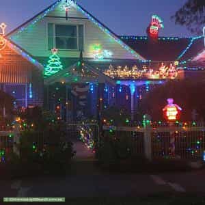 Christmas Light display at 21 Severn Crescent, Rowville