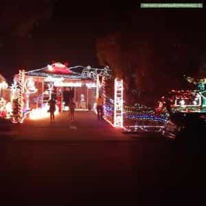Christmas Light display at 81 Centennial Way, Forest Lake