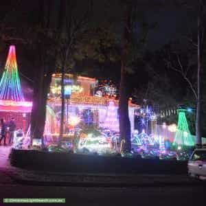 Christmas Light display at 150 Reichelt Avenue, Montmorency
