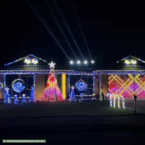 Christmas Light display at 8 Botanical Circuit, Banora Point