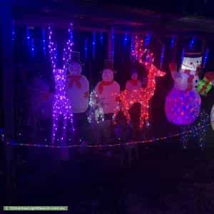 Christmas Light display at 279 Canning Road, Walliston