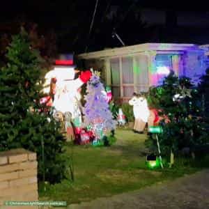 Christmas Light display at 2 Bilbungra Drive, Keysborough