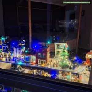 Christmas Light display at 61 Main Street, Glengarry