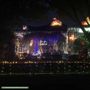 Christmas Light display at 21 Grevillea Road, Langwarrin