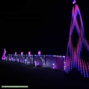 Christmas Light display at 59 Craigslea Drive, Caboolture