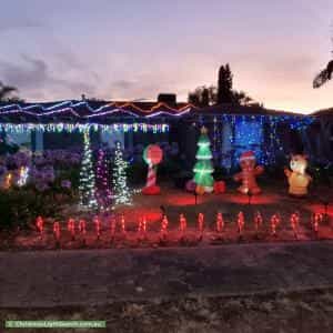 Christmas Light display at 12 Gabriella Drive, Paralowie
