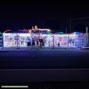 Christmas Light display at 6 Lee-Steere Crescent, Kambah