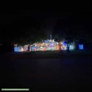 Christmas Light display at 25 Essex Street, Mitchelton