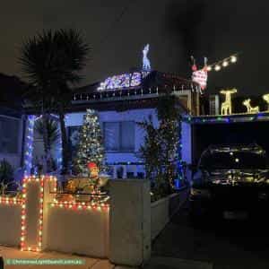 Christmas Light display at 8 Frederick Street, Sydenham