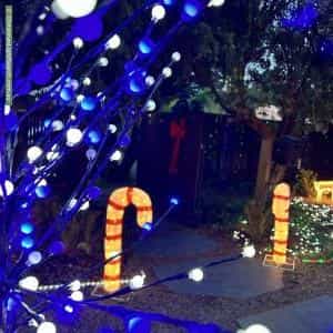 Christmas Light display at 8 Otira Road, Knoxfield