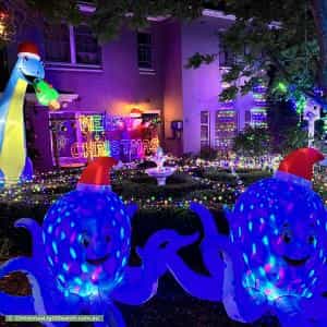 Christmas Light display at  Foveaux Street, Ainslie