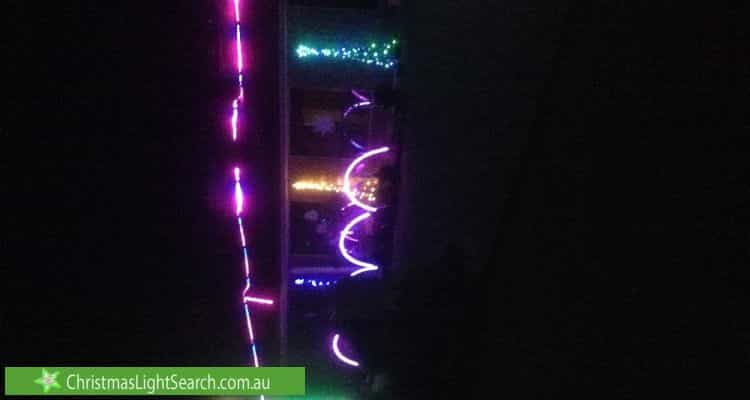 Christmas Light display at 1 Gurner Street, Kadina