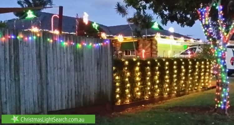 Christmas Light display at Lindabel Court, Victoria Point