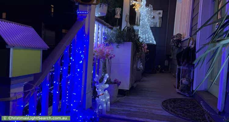 Christmas Light display at 48 Cameron Street, Birchgrove