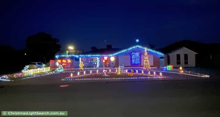 Christmas Light display at 21 Sir Ewen Waterman Avenue, North Haven