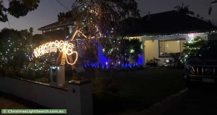 Christmas Light display at 9 Surrey Street, Bentleigh East