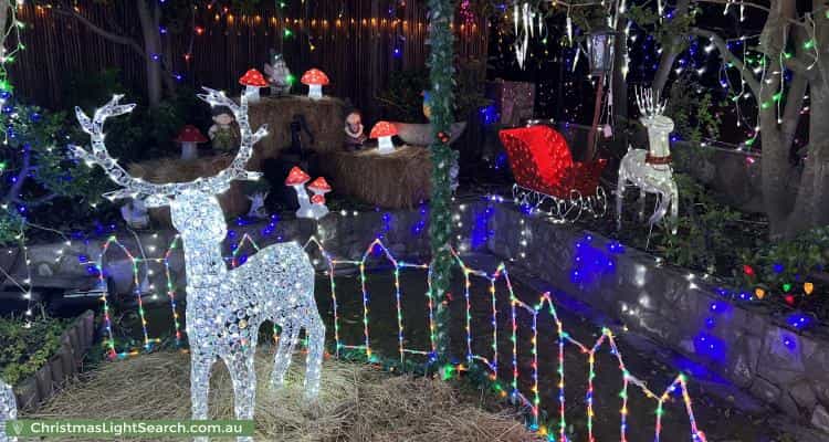Christmas Light display at 101 Fortuna Avenue, Balwyn North