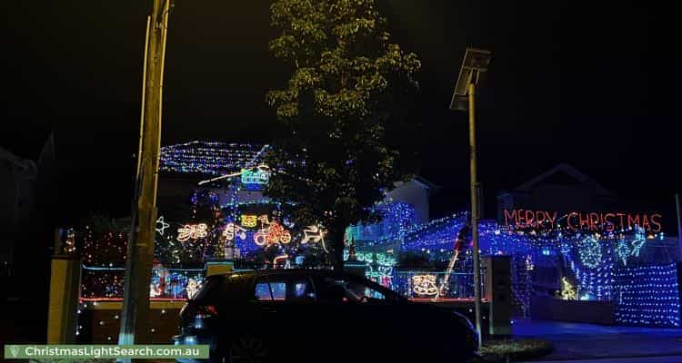 Christmas Light display at 997 Toorak Road, Camberwell