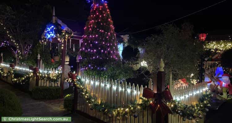 Christmas Light display at 12 Westgate Avenue, Albion