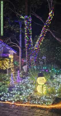 Christmas Light display at 26 Casuarina Avenue, Surrey Downs