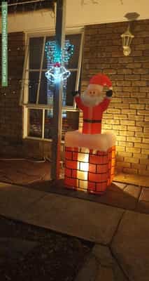 Christmas Light display at 8 Gilbert Road, Mount Barker
