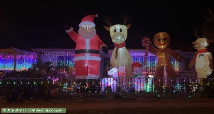 Christmas Light display at 60 South Terrace, Pooraka