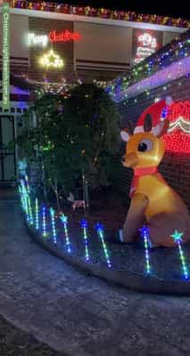 Christmas Light display at 1 Ann Court, Bundoora