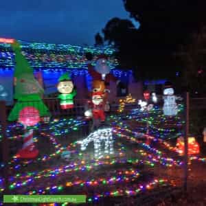 Christmas Light display at 158 Peachey Road, Davoren Park