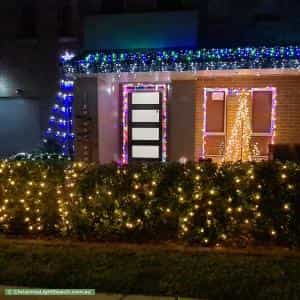Christmas Light display at 11 Debenham Street, Oran Park