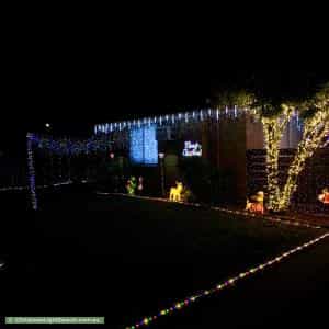 Christmas Light display at 3 North Circular Road, Gladstone Park