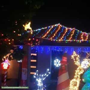 Christmas Light display at 52 Lyon Road, Viewbank
