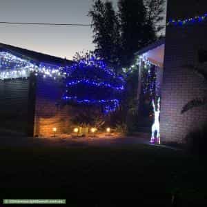 Christmas Light display at 17 Dowling Road, Oakleigh South