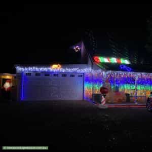 Christmas Light display at 104 Wilfred Road, Thornlie