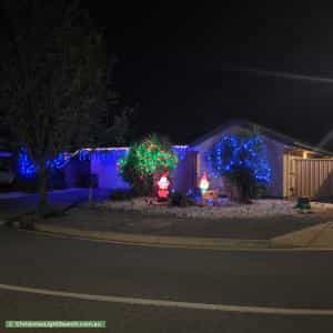 Christmas Light display at 46 Navigation Street, Seaford Meadows