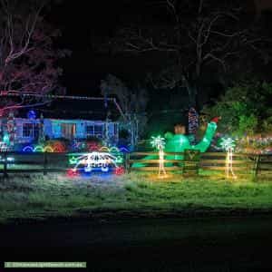 Christmas Light display at 265 Patullos Road, Lara