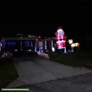Christmas Light display at 2 Waratah Avenue, Bayswater North
