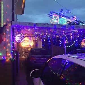 Christmas Light display at 12 Kulgoa Street, Lalor Park