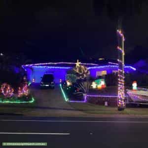 Christmas Light display at 30 Summer Hill Drive, Mooroobool