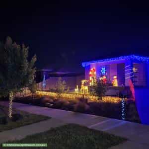 Christmas Light display at  Bella Vista Place, Romsey