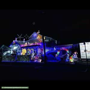 Christmas Light display at 12 Pizer Street, Geelong West