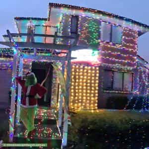 Christmas Light display at  Stonebridge Drive, Cessnock