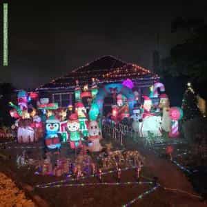 Christmas Light display at 96 Haughton Road, Oakleigh
