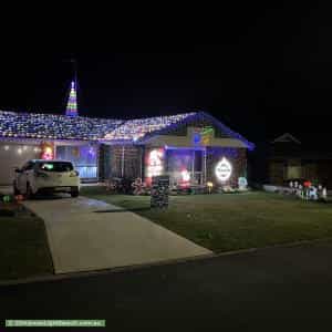Christmas Light display at  Sextans Place, Cranebrook