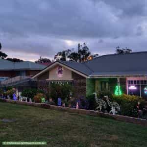 Christmas Light display at 71 Eileen Grove, Woori Yallock
