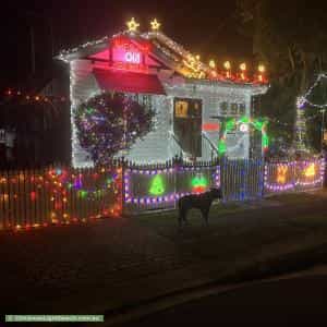 Christmas Light display at 7 Victoria Street, Kelvin Grove