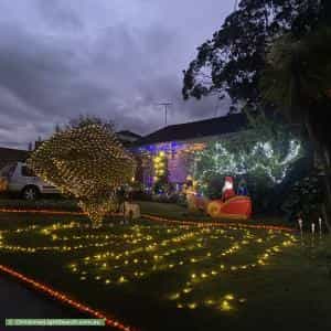 Christmas Light display at 69 Hawthory Road, Mooroolbark