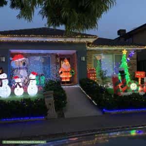 Christmas Light display at 11 Wattle Tree Drive, Point Cook