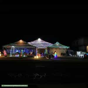 Christmas Light display at 114 Charlottes Vista, Ellenbrook