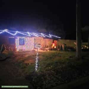 Christmas Light display at 35 Hagen Crescent, Hackham West